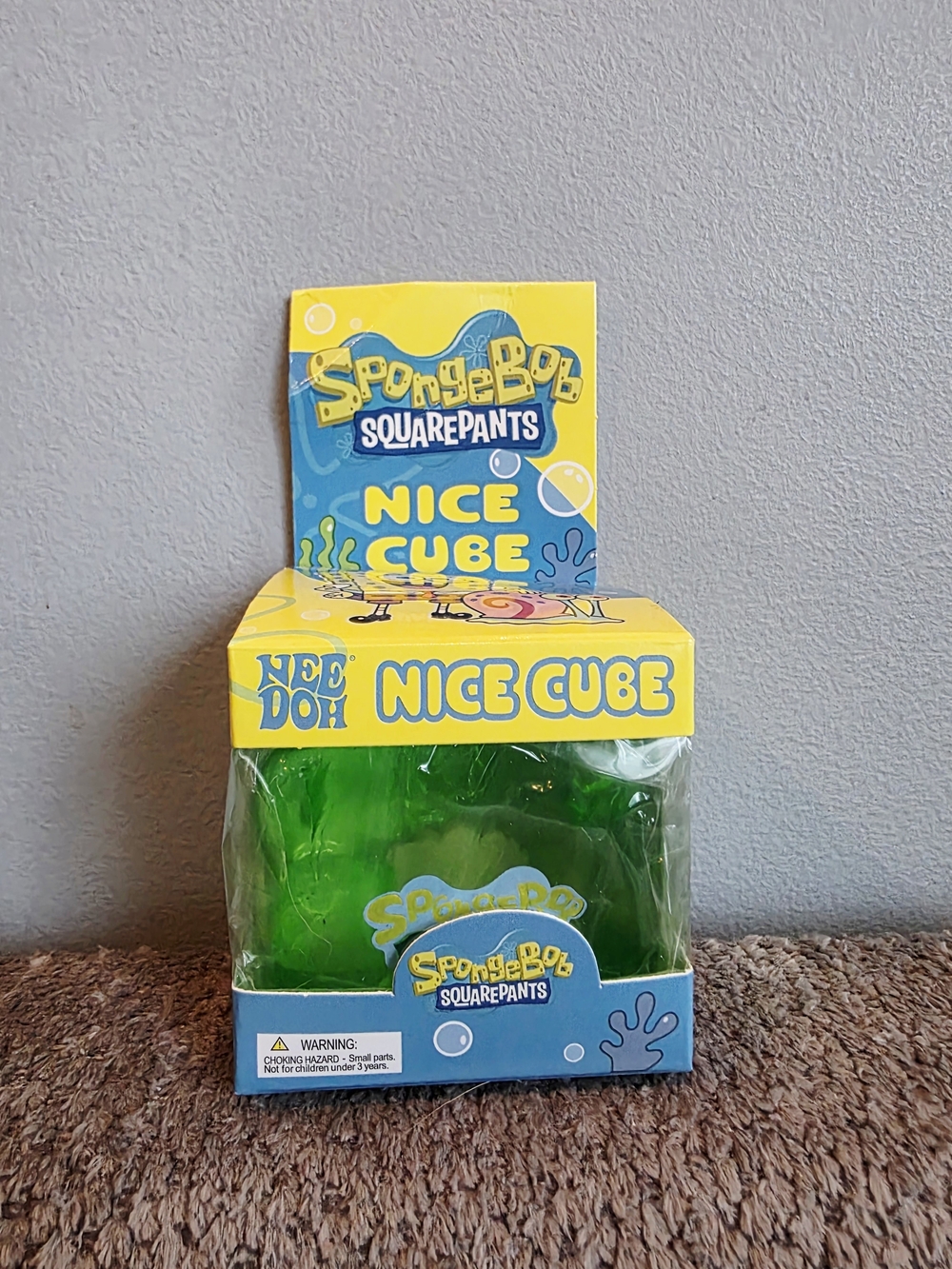 SpongeBob SquarePants Needoh Nice Cube w/ Character Charm Inside